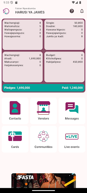 FabiEvents Screenshot 0