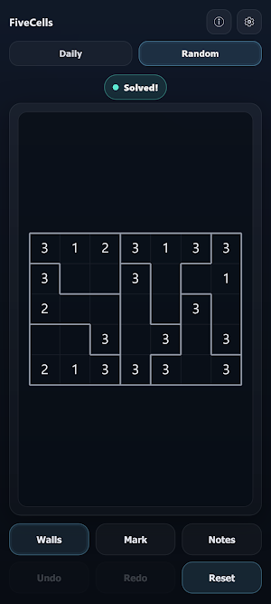 FiveCells - Logic Puzzle Screenshot 2
