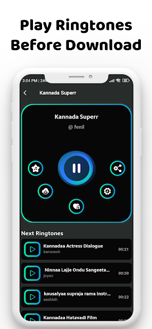 Kannada Ringtones ಕನ್ನಡ ಹಾಡು Screenshot 3