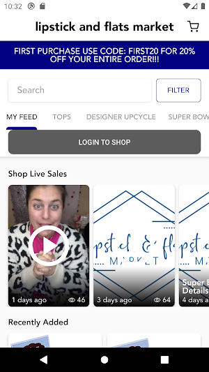 lipstick and flats market Screenshot 1