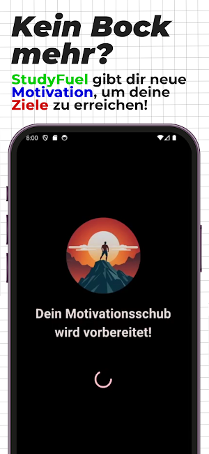 StudyFuel - Motivation 2 Go! Screenshot 0