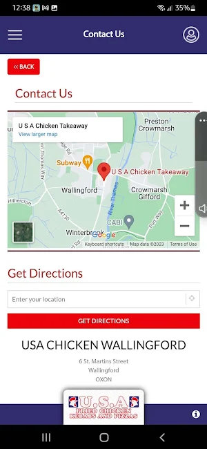USA Chicken Wallingford Screenshot 3