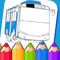 Coloring Animated Little Bus