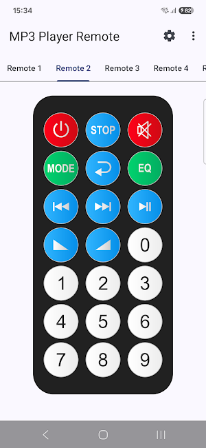 Car MP3 Player Remote Screenshot 1