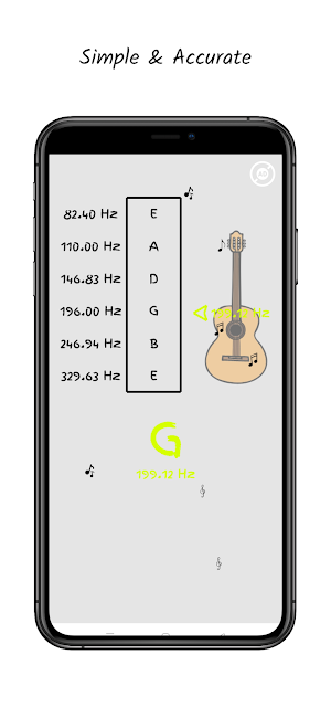 Guitar Tuner Screenshot 0