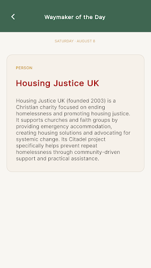 Living for Jesus and Justice Screenshot 2