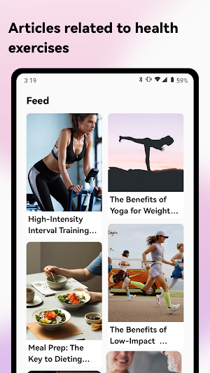Fit Ease-Easy Home Workout Screenshot 1