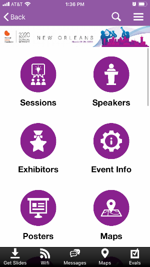 NKF Events Screenshot 2