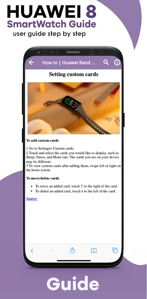 Huawei Band 8 SmartWatch Guide Screenshot 2