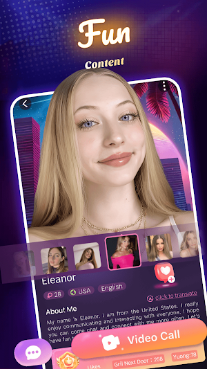 SS Chat - Video & Match Screenshot 1