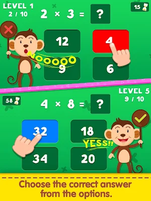 Multiplication Table Learning - Kids Math Learning Screenshot 1