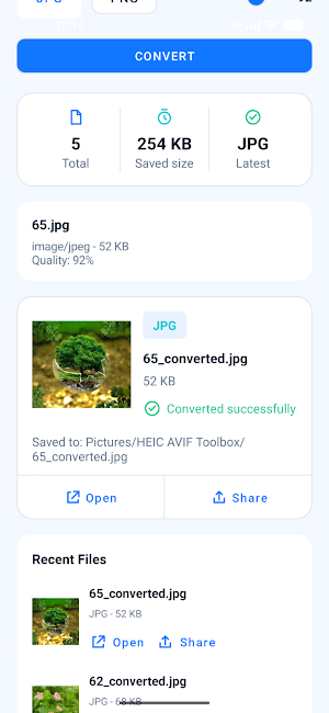 HEIC AVIF Toolbox Screenshot 1