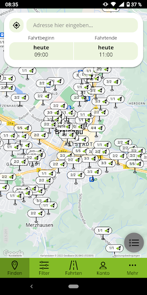 Grüne-Flotte-Carsharing Screenshot 0