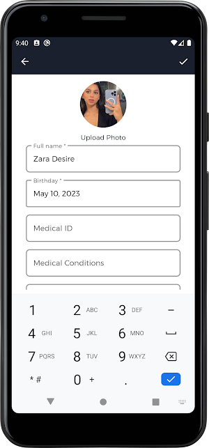 MyMedicalCard Screenshot 1