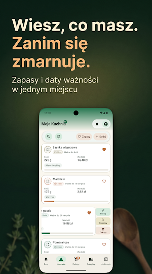 Moja Kuchnia 2.0: AI przepisy Screenshot 1