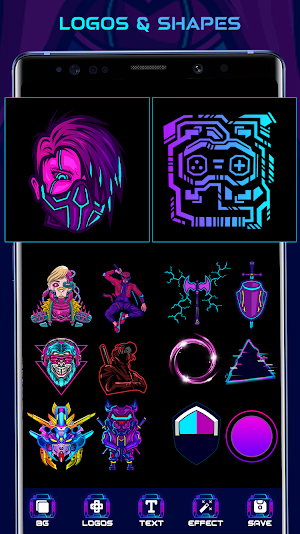 Cyberpunk Logo Maker Screenshot 1