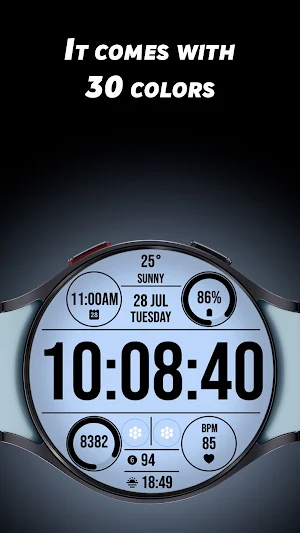 Minimal Dial - Watch face Screenshot 1