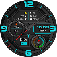 HYBRID Kairo TC12 Watch Face
