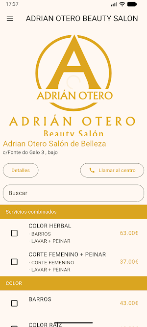 Adrian Otero Beauty Salon Screenshot 0