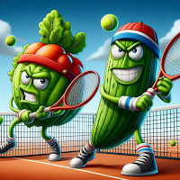Veggie Tennis Clash