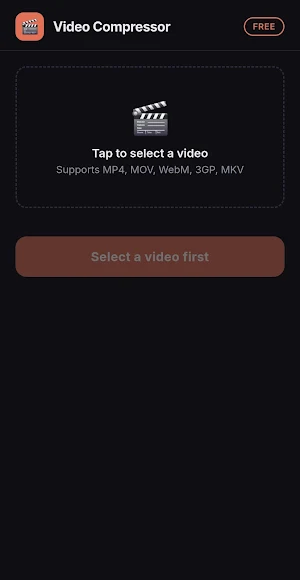 Video Compressor - Reduce Size Screenshot 0