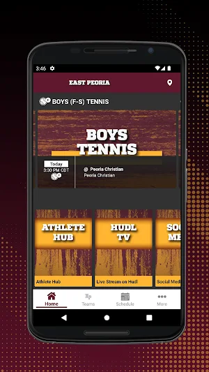 East Peoria Athletics Screenshot 0