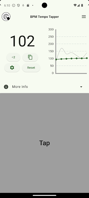 BPM Tempo Tapper Screenshot 0