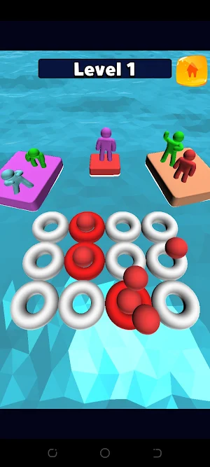 BALLS THROW DUEL 3D Screenshot 0