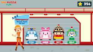 Robocar poli: LinePuzzle Fun Screenshot 1