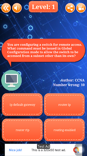 Introduction CCNA | Interview Questions - Answers Screenshot 2