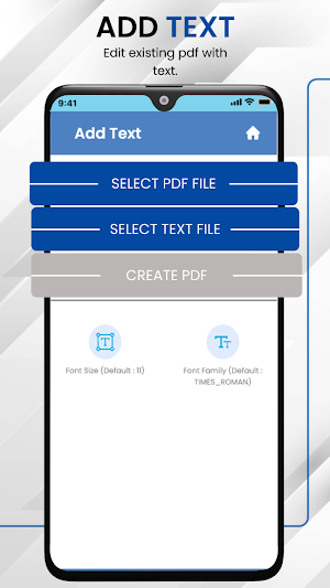 JPG & Word to Pdf Converter Screenshot 1