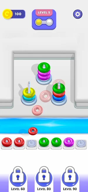 Sort Merge 3D Screenshot 1