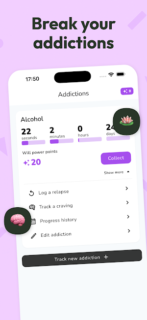 Quit Addiction: Addicted Screenshot 0