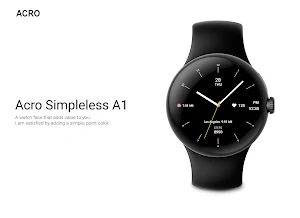ACRO Simpleless A1 Watchface Screenshot 2
