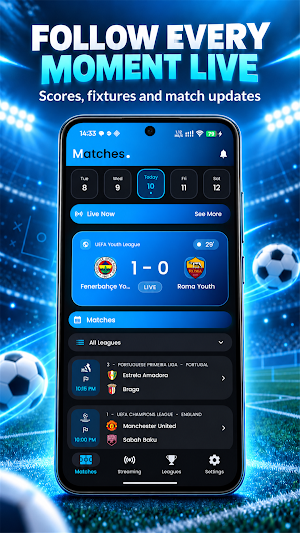 Live Football TV 2026 HD Screenshot 0