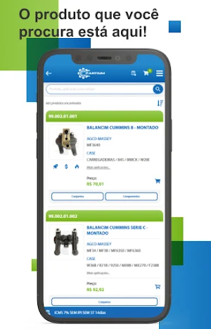 Partium Catalogo Screenshot 2