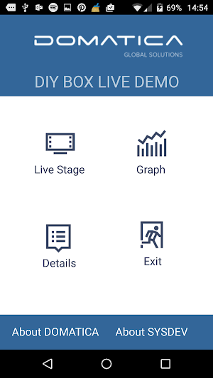 Domatica Box Live Demo Screenshot 1