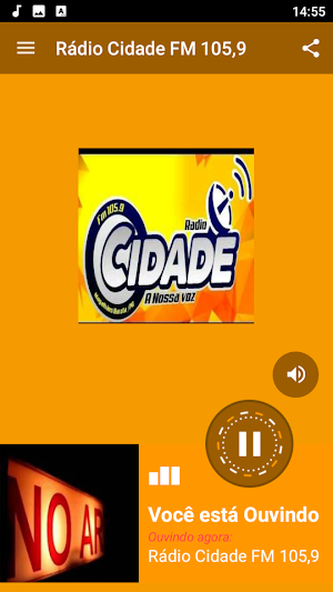 Rádio Cidade FM 105.9 Screenshot 3