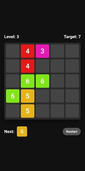 Trio Merge - reach the target! Screenshot 3