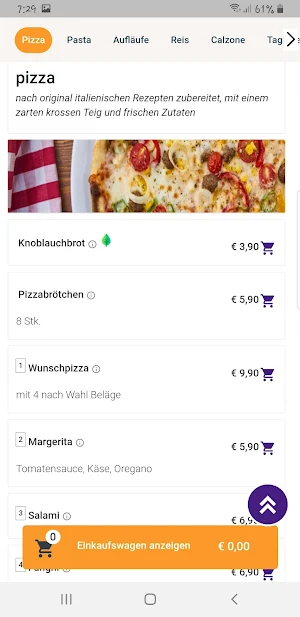 Pizza Palermo Stralsund Screenshot 3