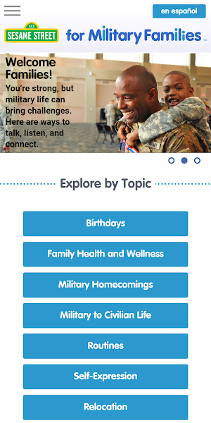 Sesame for Military Families Screenshot 0
