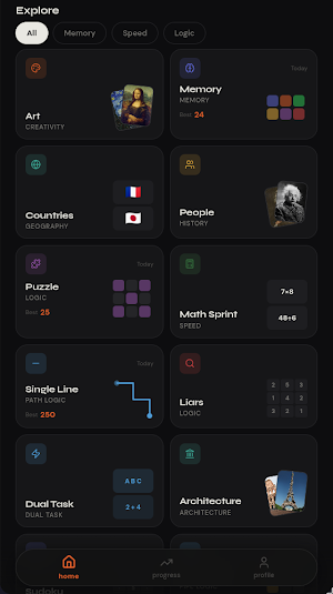 Solo Level: Brain Training Screenshot 1