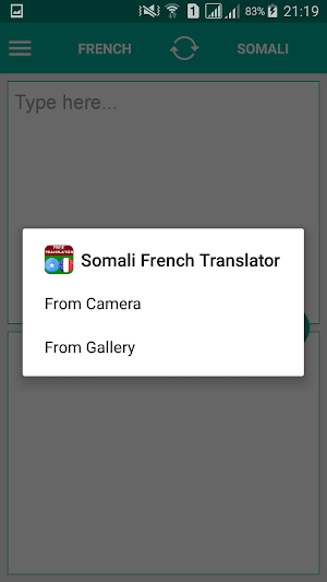 Somali French Translator Screenshot 3