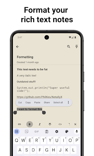 NotallyX - Quick Notes/Tasks Screenshot 2