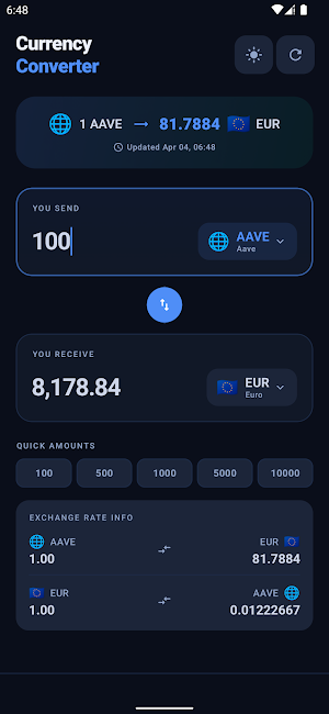 Ultimate Currency Converter Screenshot 0