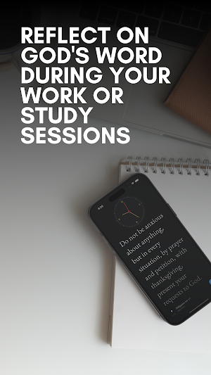 Bible Clock AI - StandBy Mode Screenshot 2