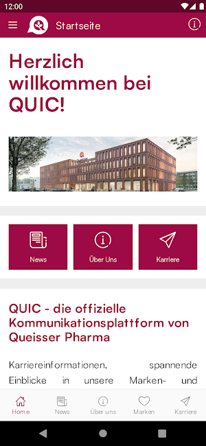 QUIC – die Queisser-App Screenshot 0