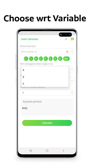 Limit calculator step by step Screenshot 3
