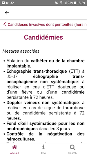 Reco Antifongiques AP-HP Screenshot 3