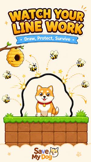 Save My Dog - Draw Puzzle Screenshot 3